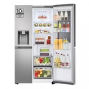 LG GSXE80PYBD, frigorífico americano combi, Side By side, Instaview Door-In-Door, serie 800, clase E