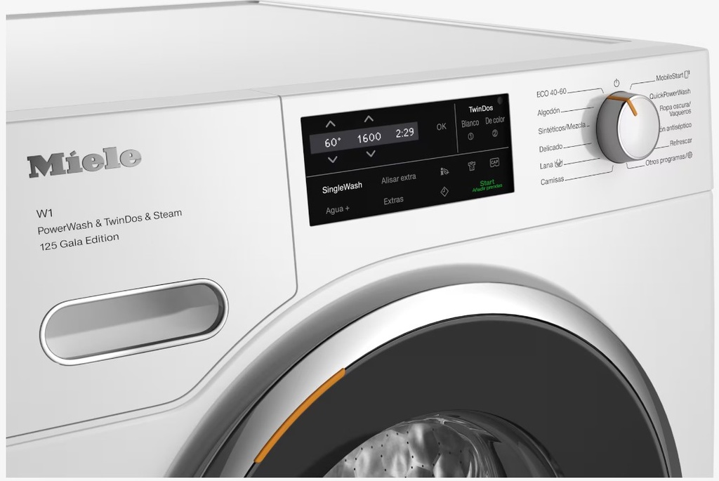 Miele WWI 880 WCS, lavadora carga frontal, 9kg, TwinDos, PowerWash, 125 semanas de garantía extra, clase A -20%