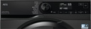 AEG LFR7394V4B, lavadora carga frontal, acero negro, 9kg, 1400rpm, clase A