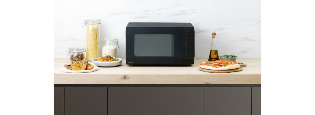 Panasonic NN-K36NBMEPG, horno microondas con grill, 900w, 24l, negro, 11 programas automáticos