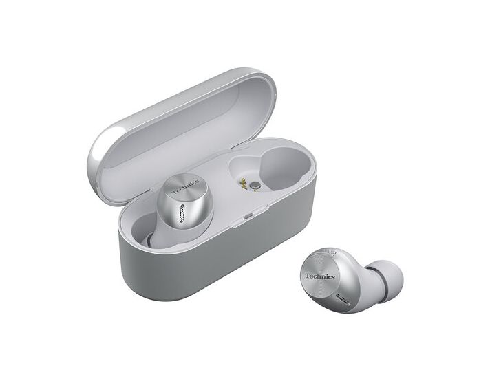 Technics EAHAZ40ES, auriculares Bluetooth, True Wireless, multipunto, uso de 25h, color plata