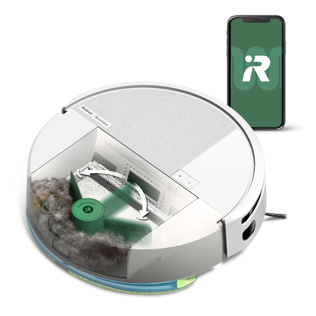 iRobot L121240, DuskCompactor combo 205, blanco