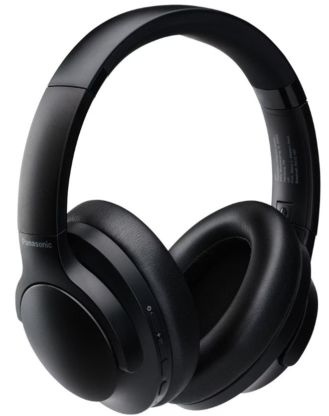 Panasonic RB-HX330B, auriculares inalámbricos, Bluetooth, cancelación de ruido, autonomía 55h, negro