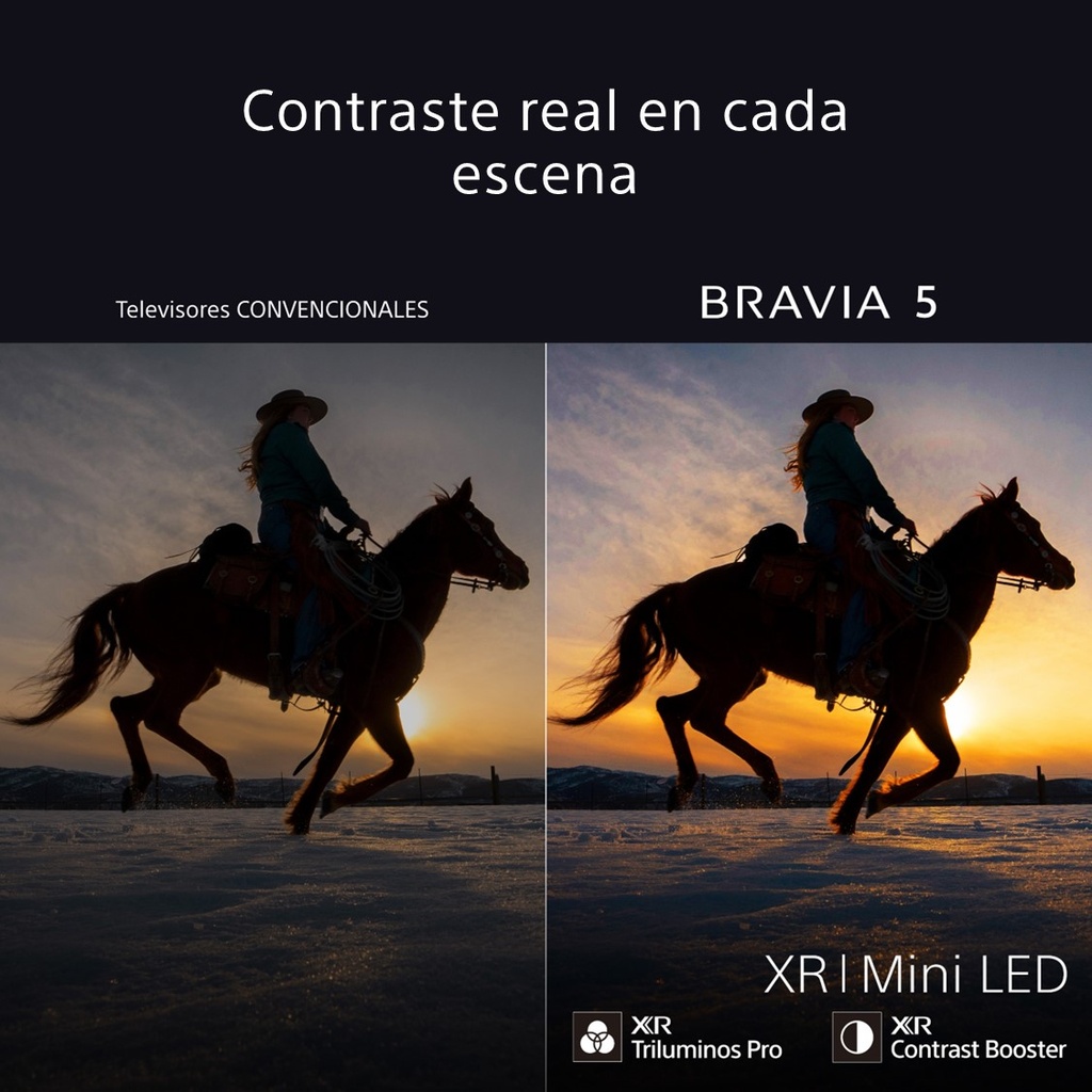 Sony K85XR5, Bravia 5, Mini LED, 85", 4K Ultra HD, HDR, Google TV