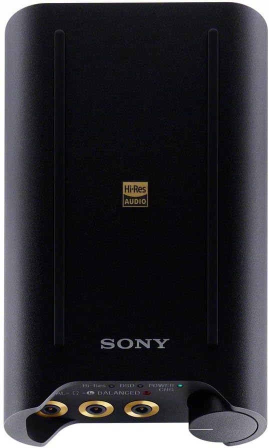 Sony PHA3, amplificador para auriculares portátil, Hi-Res DAC/auriculares, negro