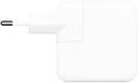 Adaptador de corriente apple, USB-C, 30W carga rápida, compatible para iPhone y Mac