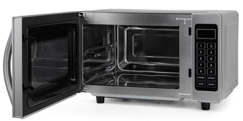 Orbegozo MI 2580 PR, microondas sin grill, 1000w, 25l, sin plato giratorio, inox