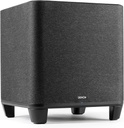 DENON Subwoofer inalámbrico con HEOS Integrado, WiFi, Amplificador de Clase D, Caja de Graves de 8 Pulgadas para Cine en casa y música