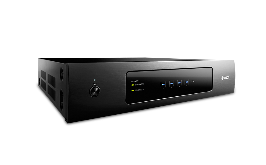 Amplificador Denon Heos Drive HS2, 4 zonas, 8 canales de amplificación 70w, multiroom HEOS.