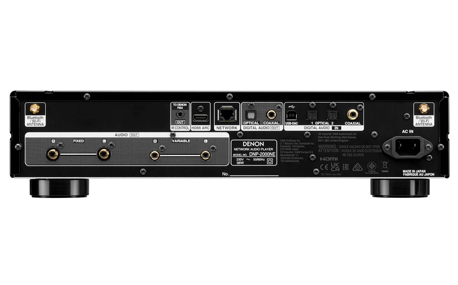 Denon DNP2000NE, reproductor de audio en red Hi-Res WIFI Y HEOS