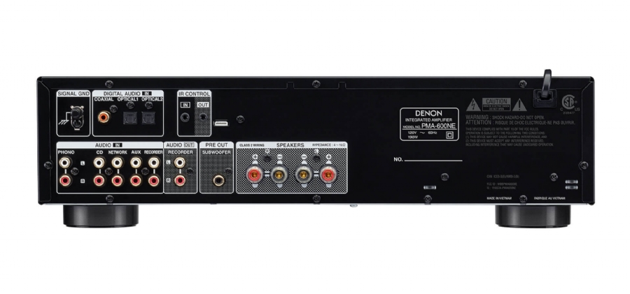 Denon PMA600NE, amplificador 70 W por canal, Bluetooth