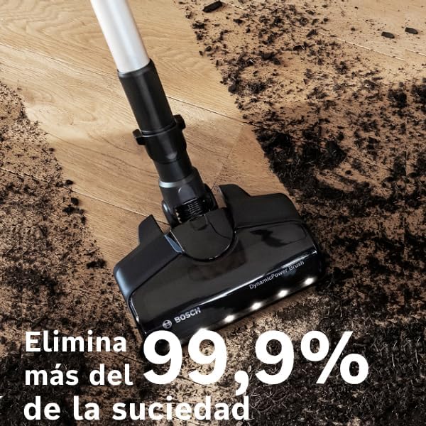 Bosch BSS71125AH, Aspiradora sin cable, Unlimited 7 Azul, 1 W, Depósito 0,3 l, Autonomía 35 min