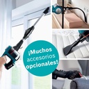 Bosch BSS71125AH, Aspiradora sin cable, Unlimited 7 Azul, 1 W, Depósito 0,3 l, Autonomía 35 min