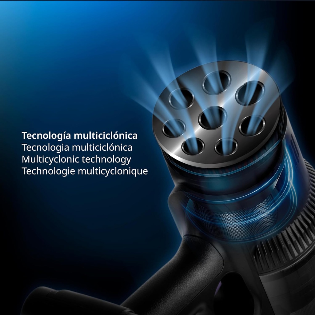 Ufesa U7 Digital Animal, Aspirador Escoba 500W 29.6V