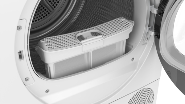 Siemens WQ46H2B0ES, secadora con bomba de calor, condensador autolimpiante, 9 kg, clase B, iQ500