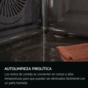 AEG TU5PB43SM, Horno multifunción inox antihuellas de 72 litros con limpieza pirolítica Clase A++
