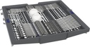 Siemens SN27TI02CE, lavavajillas libre instalación, 60cm, varioSpeed+, acero antihuellas, iQ700, clase A