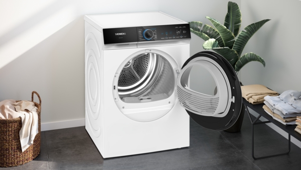 Siemens WR47B2D0ES, secadora con bomba de calor, condensador autolimpiante, 9kg, iQ700, clase A
