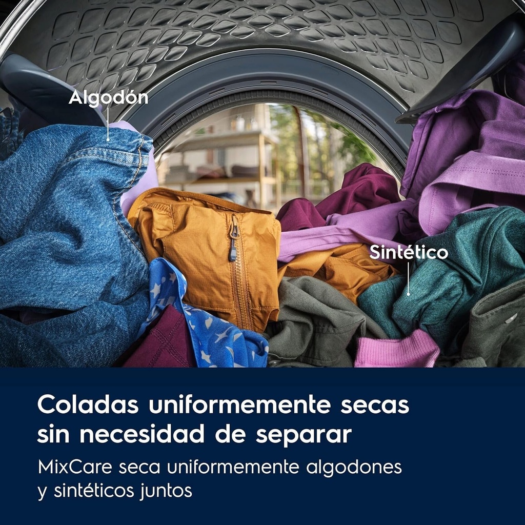 Electrolux EDI618A5BO, Secadora con bomba de calor serie 600 GentleCare de 8 kg