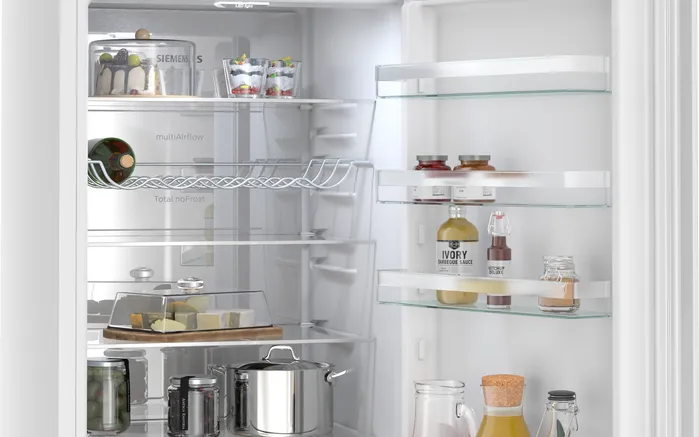 Siemens KG39NVWDG, Frigorífico combinado de libre instalación, iQ300, 203 x 60 cm, Blanco, Total noFrost