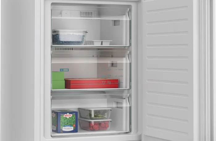 Siemens KG39NVWDG, Frigorífico combinado de libre instalación, iQ300, 203 x 60 cm, Blanco, Total noFrost