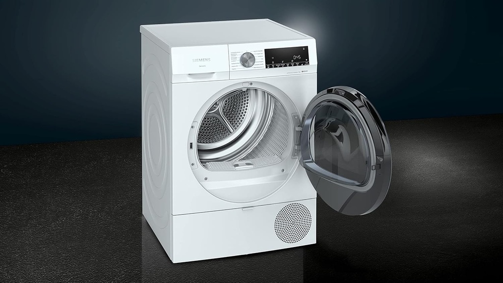 Siemens WQ42G200ES, Secadora con bomba de calor, 9 kg, iQ500, autoDry, media carga, blanco