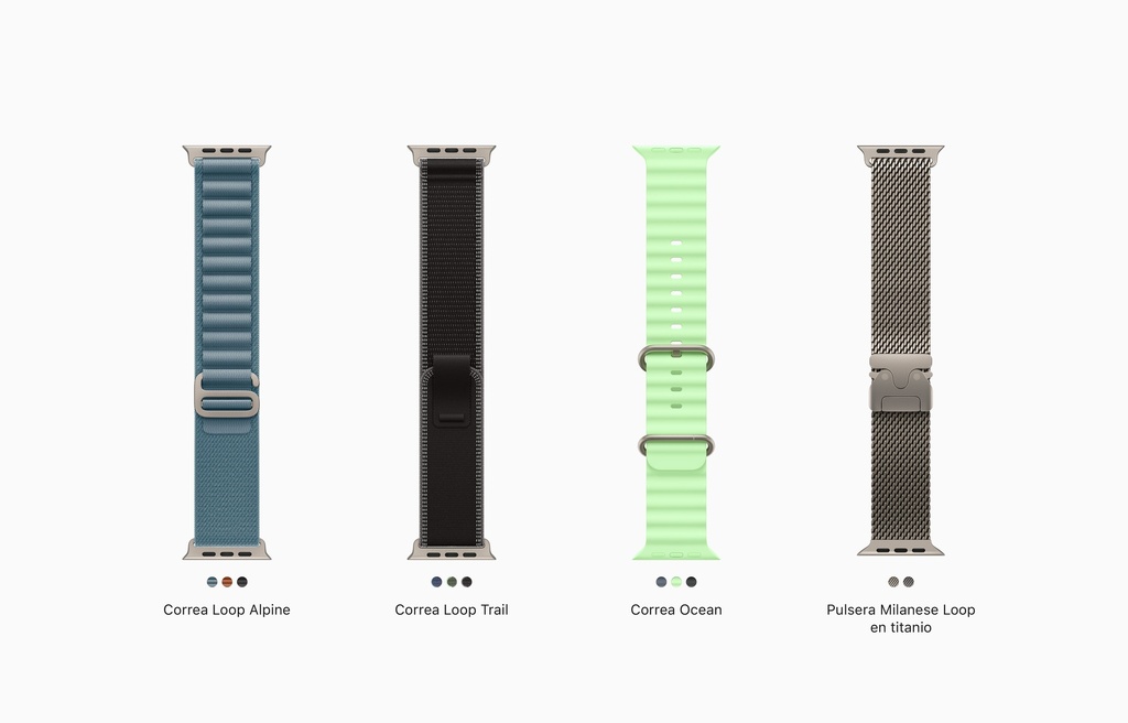 Apple Watch Ultra 3, reloj inteligente, lamadas BT, monitor de frecuencia cardiaca