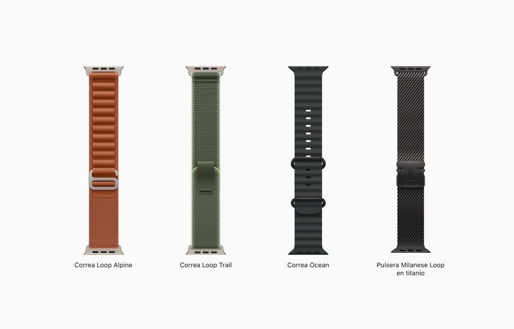 Apple Watch Ultra 3, reloj inteligente, lamadas BT, monitor de frecuencia cardiaca