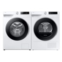 Samsung DV90DG6845LKU3, Secadora bomba de calor, 9 kg, 18 programas, Wifi, blanco