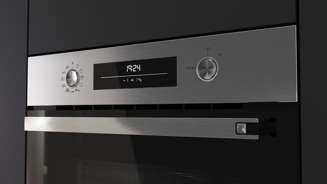 Teka HSB 6466 P INOX, Horno pirolítico con función Airfry y 9 funciones de cocinado