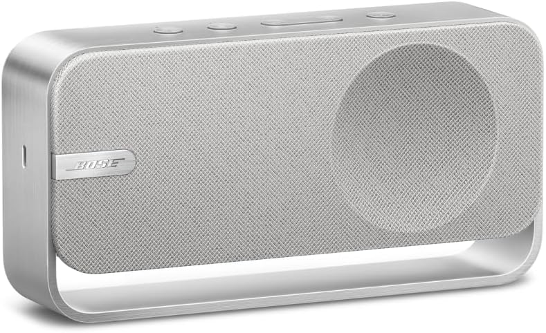 Altavoz Bluetooth Bose Soundlink Home, Hasta 9 hora de batería, Acabado premium metalizado