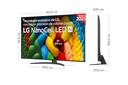 LG 75NANO81A6A, TV NanoCell 75", 4K Ultra HD, 60Hz, webOS 25