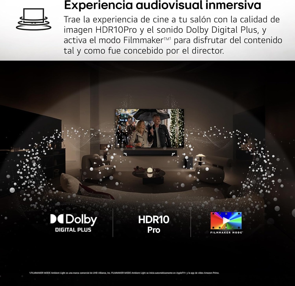 LG 86UA75006LA, TV LED 86'', 4K Ultra HD, 60 Hz, WebOS25