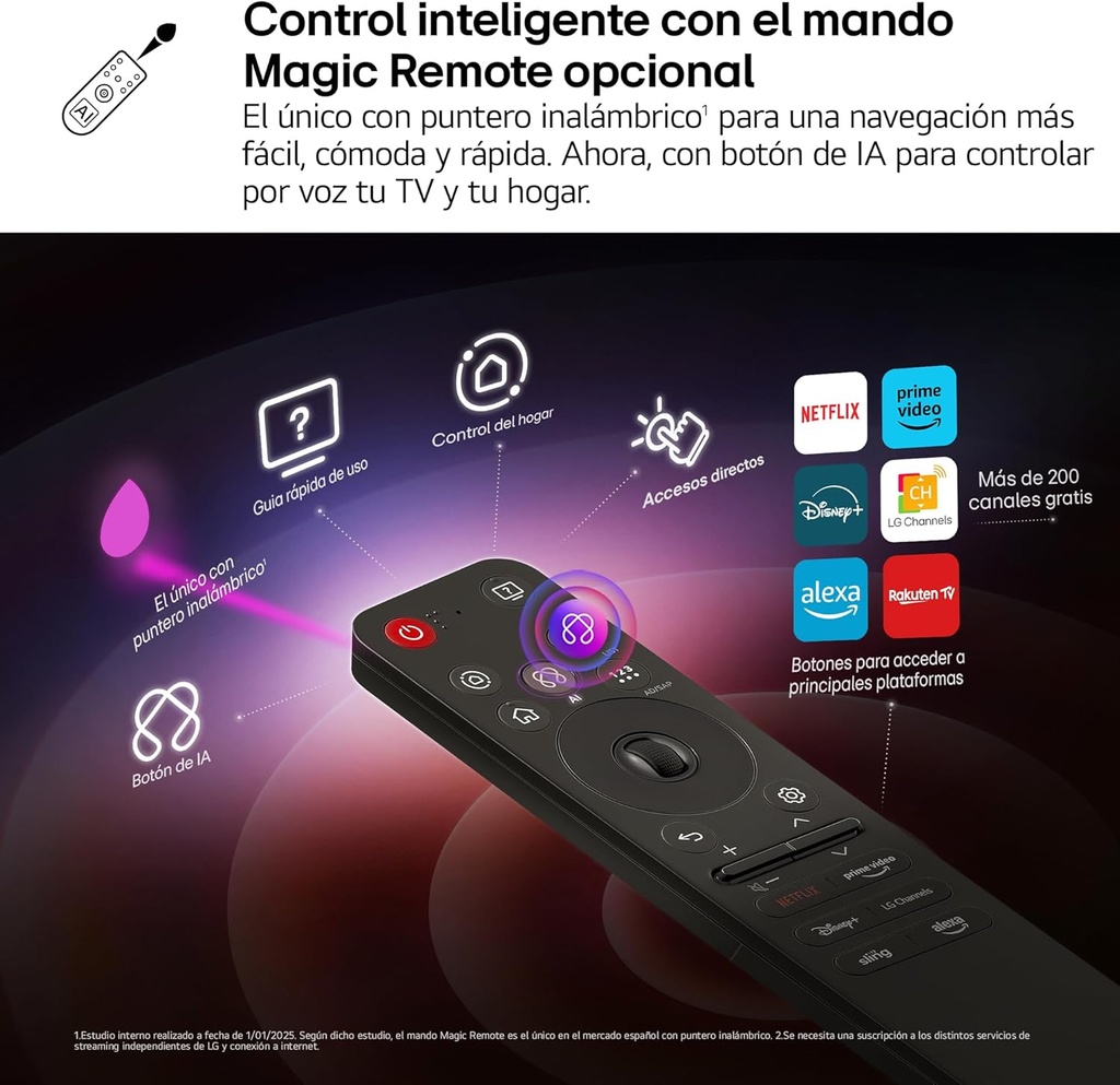 LG 86UA75006LA, TV LED 86'', 4K Ultra HD, 60 Hz, WebOS25