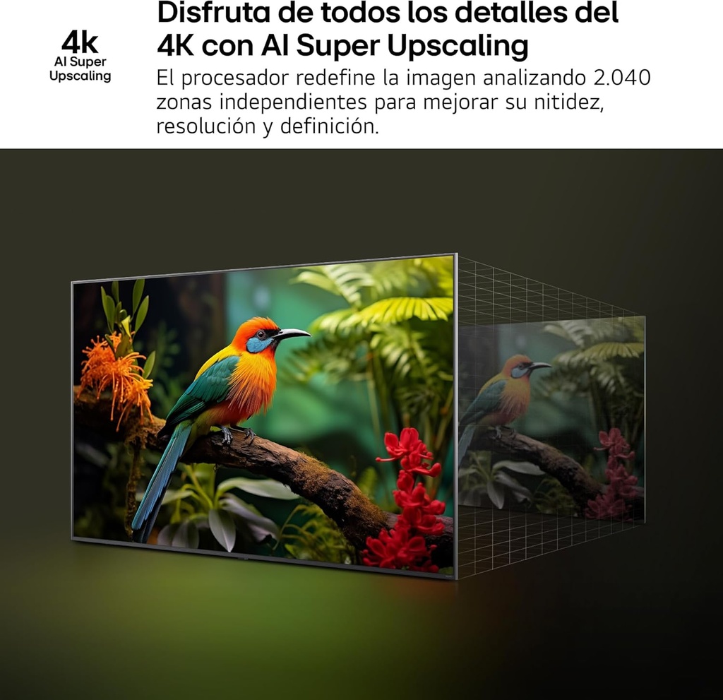 LG 75UA75006LA, TV LED 75'', 4K Ultra HD, 60 Hz, WebOS25