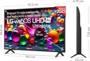 LG 50UA75006LA, TV LED 50'', 4K Ultra HD, 60 Hz, WebOS25