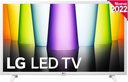 LG 32LQ63806LC, TV 32", Full HD, Smart TV, webOS22, HDR10 Pro, HGiG, Cloud Gaming, blanco
