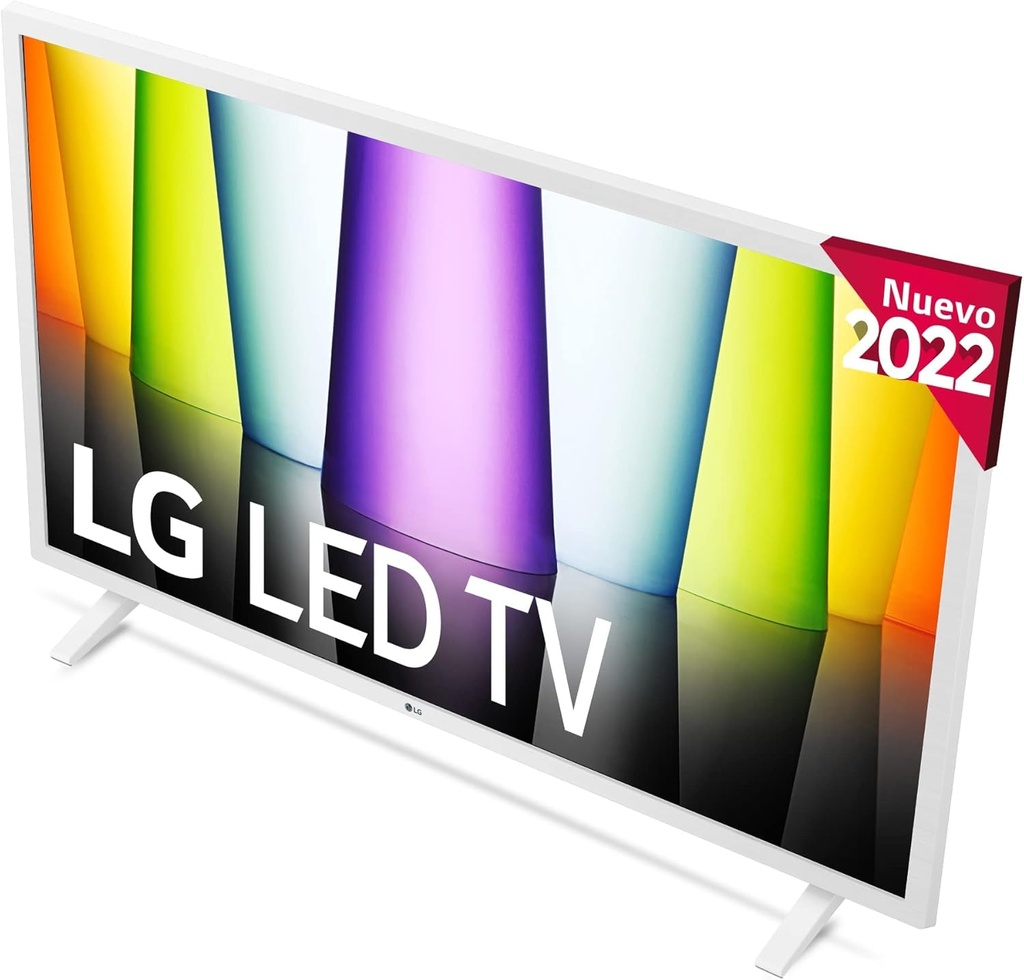 LG 32LQ63806LC, TV 32", Full HD, Smart TV, webOS22, HDR10 Pro, HGiG, Cloud Gaming, blanco