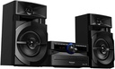 Panasonic SCUX100EK Mini System Microcadena (USB, Bluetooth, Acabado Mate, Estereo, MAX JukeBox, 300 W RMS