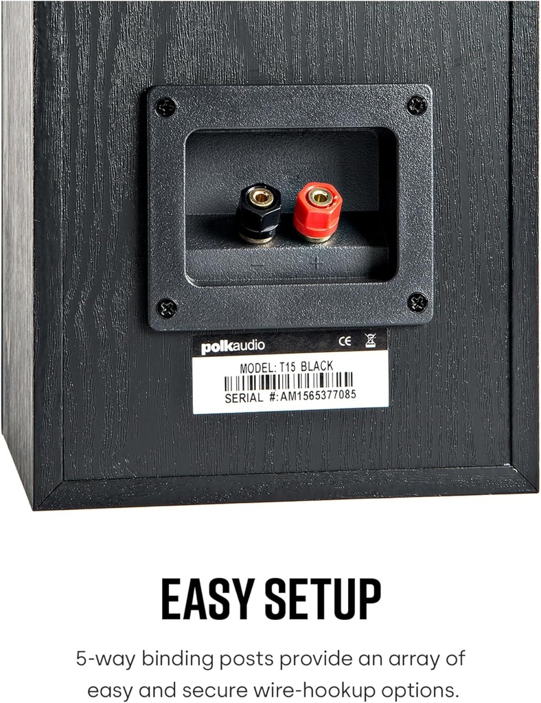 Polk, T15, Altavoces serie T, Dynamic Balance