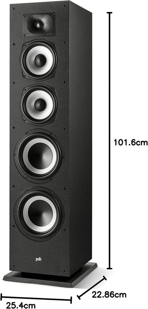 Polk MXT 70 ltavoz de suelo con certificado de audio de alta resolución