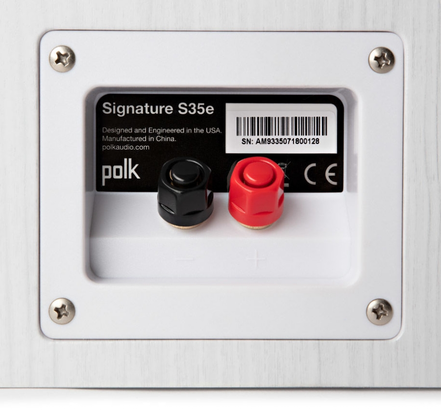 Polk S35E, altavoz central, cúpula terileno, 53Hz–40 kHz