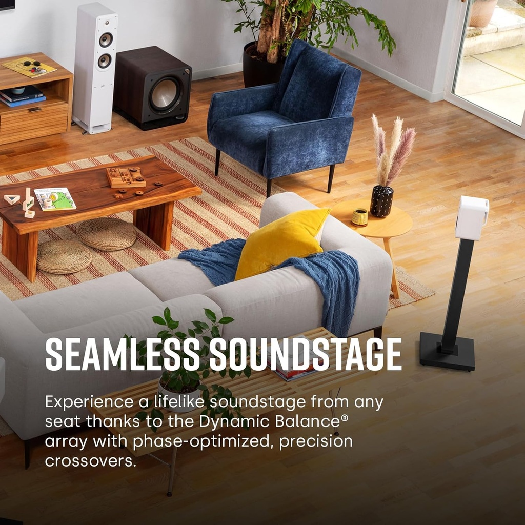 Polk audio S10 Elite, altavoces de estanteria, pareja