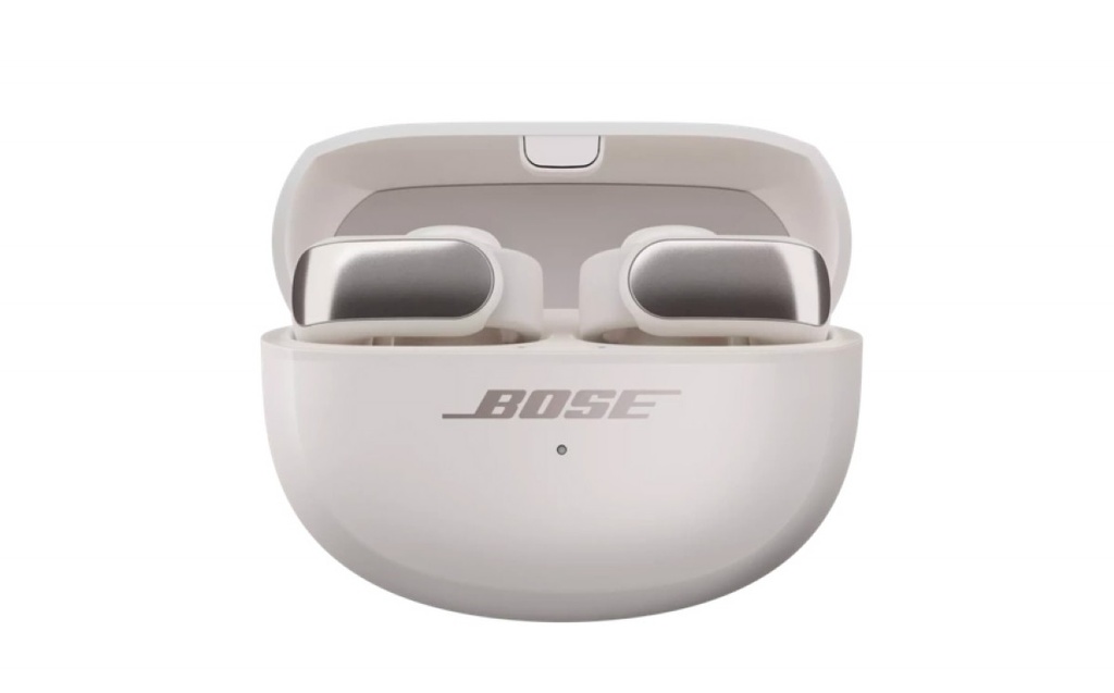 Bose Ultra Open Earbuds, Auriculares inalámbricos de botón de alta gama y fidelidad, Auriculares Bluetooth intraurales para running, Diseño de moda abierto, Hasta 48 h de autonomía