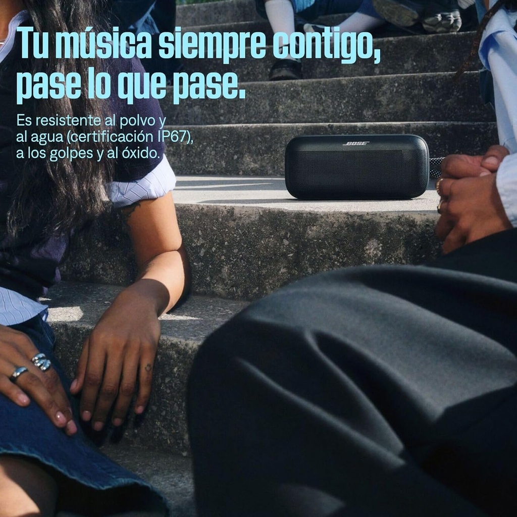 Bose Novedad SoundLink Plus Altavoz Bluetooth portátil, Altavoz para Exterior inalámbrico, hasta 20 Horas de autonomía, Resistente al Agua y al Polvo