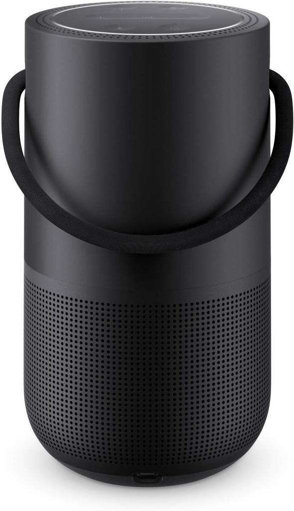 Bose Portable Home Speaker, Wi-Fi, Bluetooth, Control de voz, 12h Autonomía, Negro