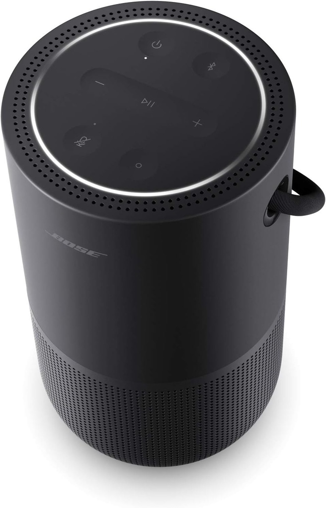 Bose Portable Home Speaker, Wi-Fi, Bluetooth, Control de voz, 12h Autonomía, Negro