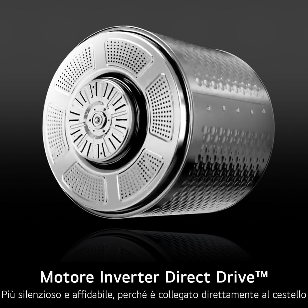 Secadora con Inteligencia artificial 18kg, D, con Bomba de calor Dual Inverter, Direct Drive , Inox antihuellas , Serie XXL