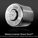 Secadora con Inteligencia artificial 18kg, D, con Bomba de calor Dual Inverter, Direct Drive , Inox antihuellas , Serie XXL