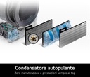 Secadora con Inteligencia artificial 18kg, D, con Bomba de calor Dual Inverter, Direct Drive , Inox antihuellas , Serie XXL